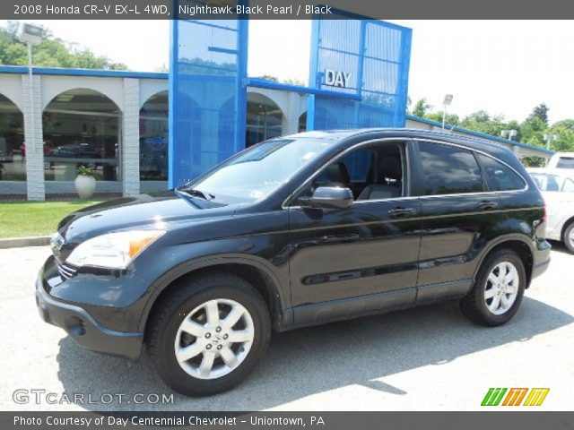 2008 Honda CR-V EX-L 4WD in Nighthawk Black Pearl