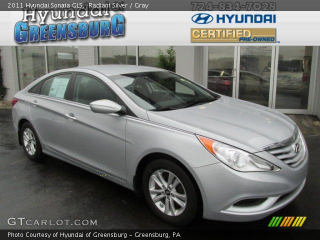 2011 Hyundai Sonata GLS in Radiant Silver