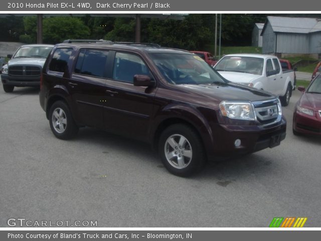 2010 Honda Pilot EX-L 4WD in Dark Cherry Pearl