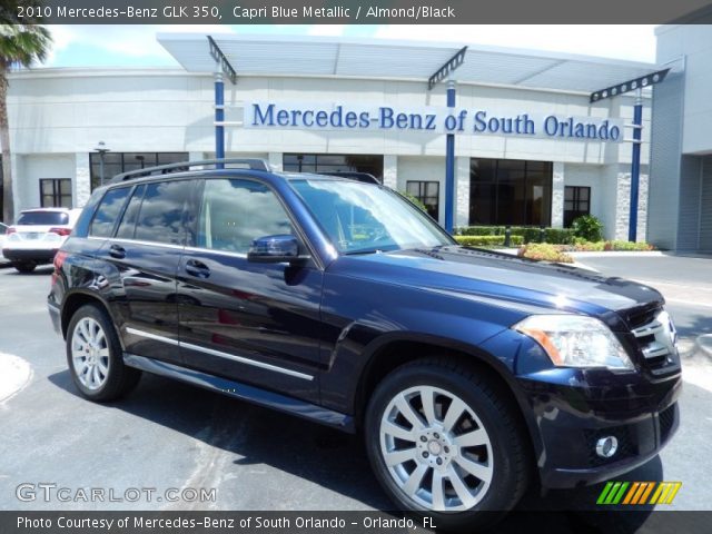 2010 Mercedes-Benz GLK 350 in Capri Blue Metallic