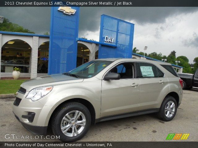 2013 Chevrolet Equinox LS AWD in Champagne Silver Metallic