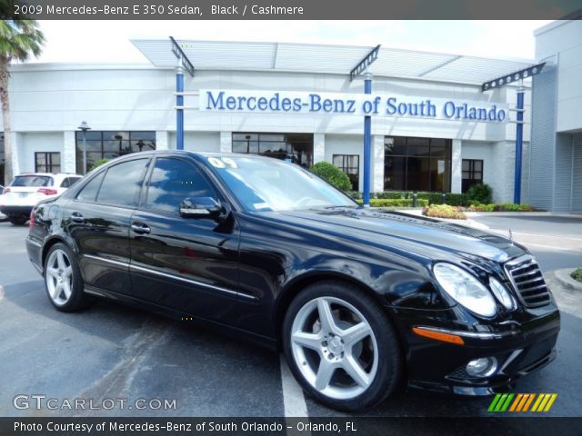 2009 Mercedes-Benz E 350 Sedan in Black