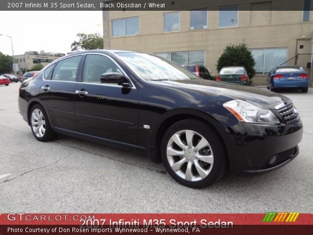 2007 Infiniti M 35 Sport Sedan in Black Obsidian