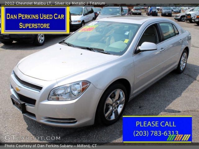 2012 Chevrolet Malibu LT in Silver Ice Metallic