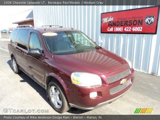 2006 Chevrolet Uplander LT in Bordeaux Red Metallic