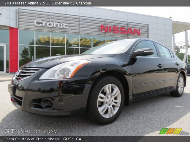 2010 Nissan Altima 2.5 S in Super Black