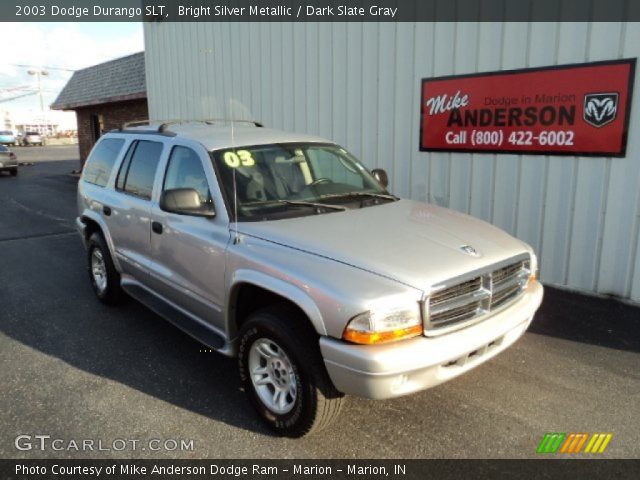 2003 Dodge Durango SLT in Bright Silver Metallic