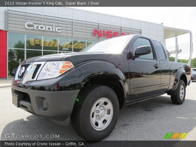 2013 Nissan Frontier S King Cab in Super Black