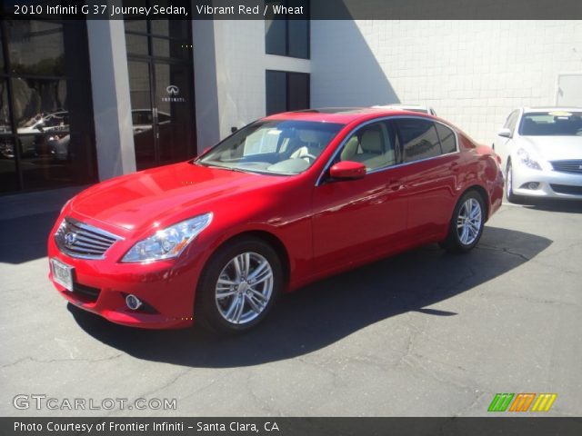 2010 Infiniti G 37 Journey Sedan in Vibrant Red