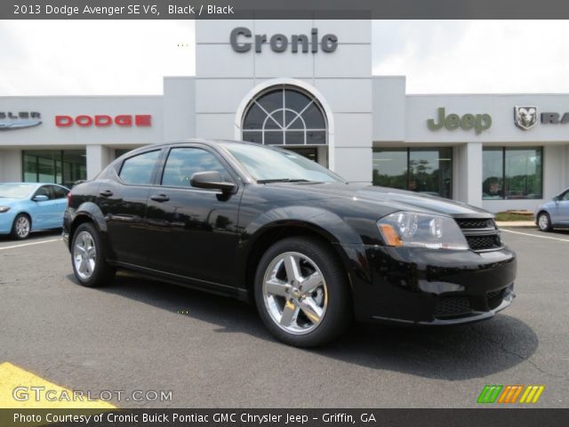 2013 Dodge Avenger SE V6 in Black