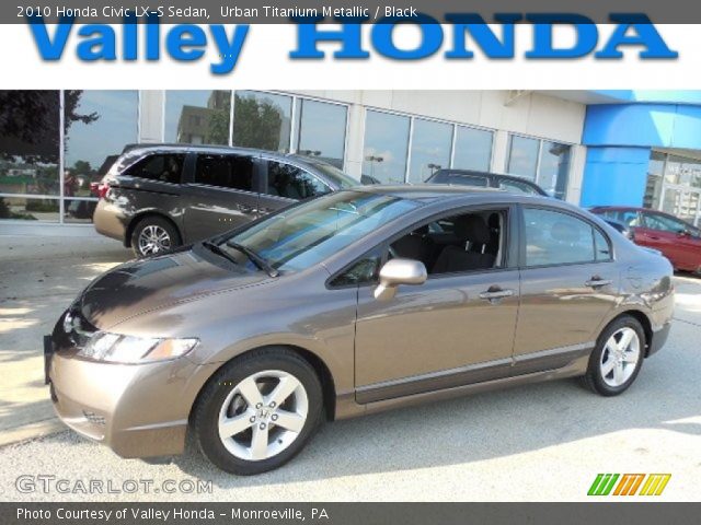 2010 Honda Civic LX-S Sedan in Urban Titanium Metallic