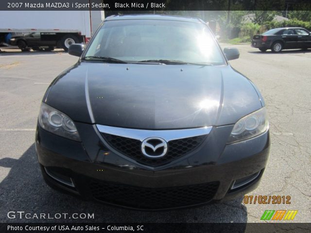2007 Mazda MAZDA3 i Sport Sedan in Black Mica