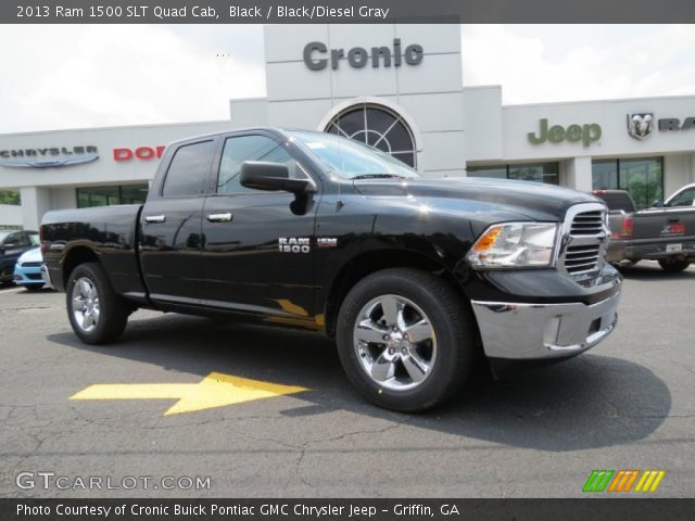 2013 Ram 1500 SLT Quad Cab in Black