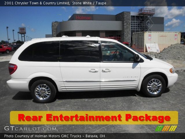 2001 Chrysler Town & Country Limited in Stone White