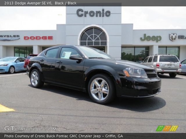 2013 Dodge Avenger SE V6 in Black
