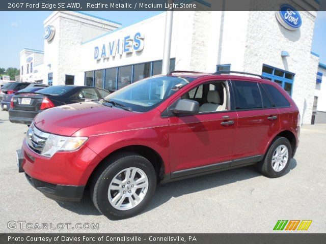 2007 Ford Edge SE AWD in Redfire Metallic