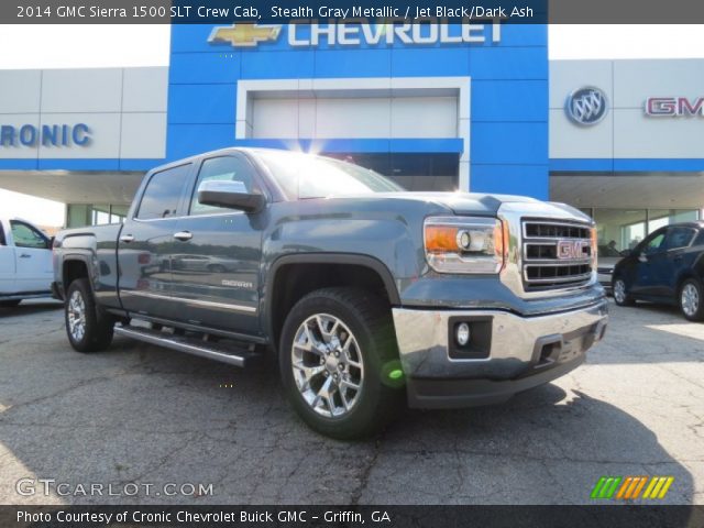 2014 GMC Sierra 1500 SLT Crew Cab in Stealth Gray Metallic