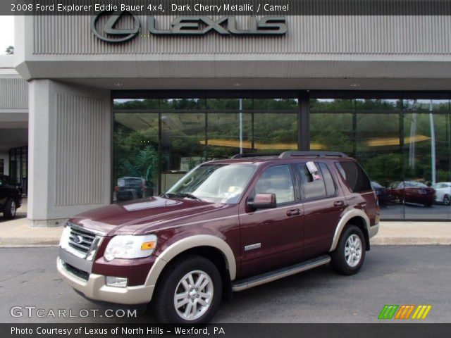 2008 Ford Explorer Eddie Bauer 4x4 in Dark Cherry Metallic