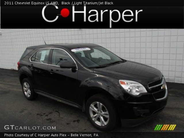 2011 Chevrolet Equinox LS AWD in Black