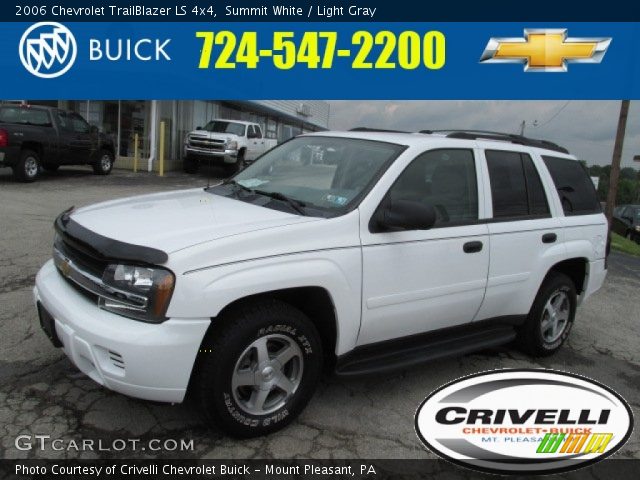 2006 Chevrolet TrailBlazer LS 4x4 in Summit White