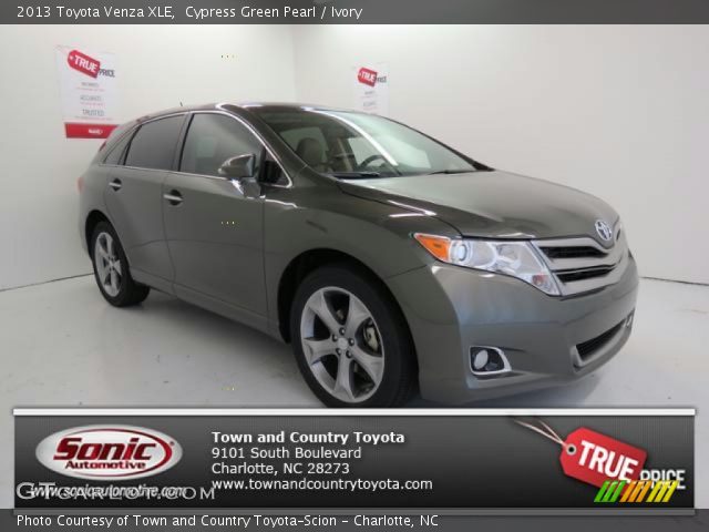 2013 Toyota Venza XLE in Cypress Green Pearl