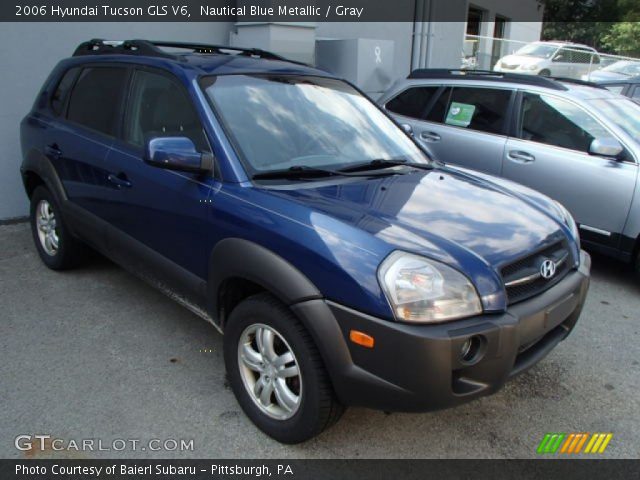 2006 Hyundai Tucson GLS V6 in Nautical Blue Metallic