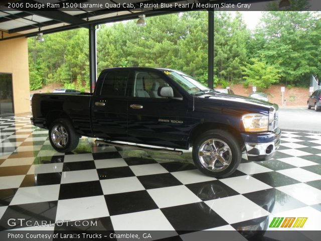2006 Dodge Ram 1500 Laramie Quad Cab in Patriot Blue Pearl