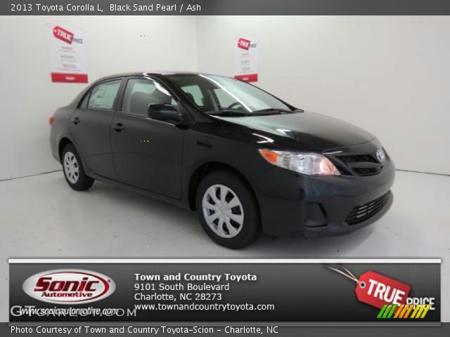 2013 Toyota Corolla L in Black Sand Pearl