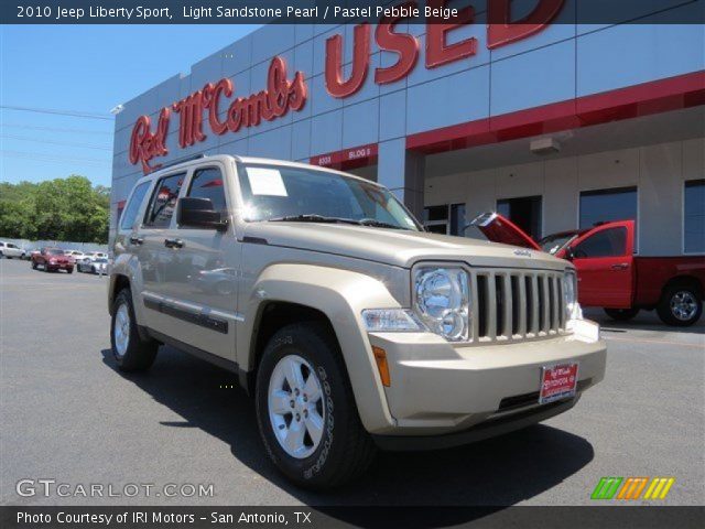 2010 Jeep Liberty Sport in Light Sandstone Pearl