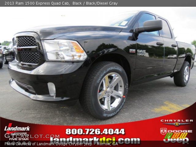 2013 Ram 1500 Express Quad Cab in Black