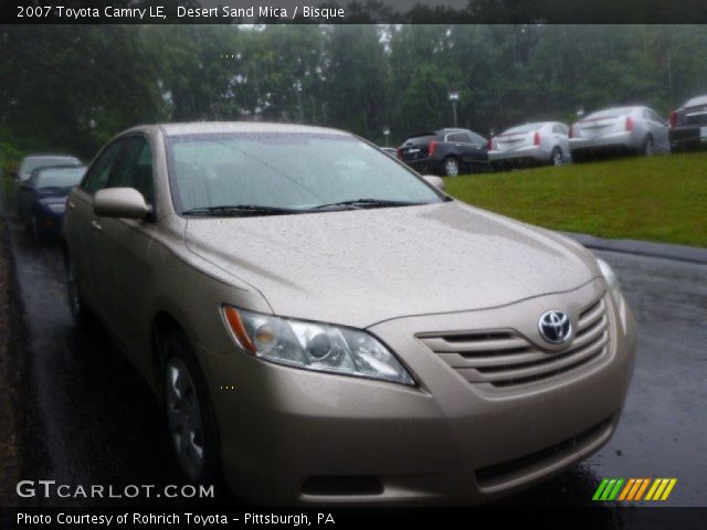 2007 Toyota Camry LE in Desert Sand Mica