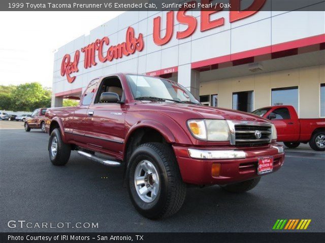 1999 Toyota Tacoma Prerunner V6 Extended Cab in Sunfire Red Pearl