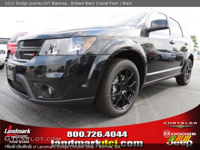 2013 Dodge Journey SXT Blacktop in Brilliant Black Crystal Pearl