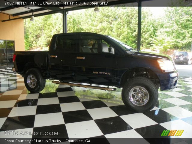 2007 Nissan Titan SE Crew Cab in Majestic Blue