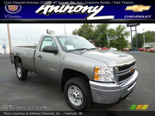 2014 Chevrolet Silverado 2500HD WT Regular Cab 4x4 in Graystone Metallic