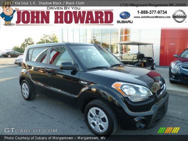 2012 Kia Soul 1.6 in Shadow Black