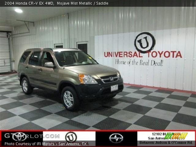2004 Honda CR-V EX 4WD in Mojave Mist Metallic