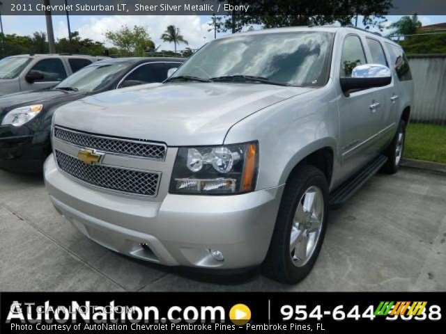 2011 Chevrolet Suburban LT in Sheer Silver Metallic