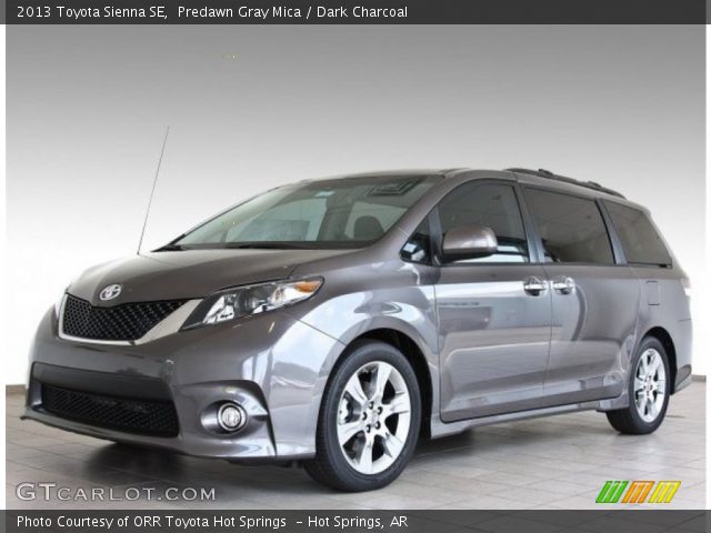 2013 Toyota Sienna SE in Predawn Gray Mica