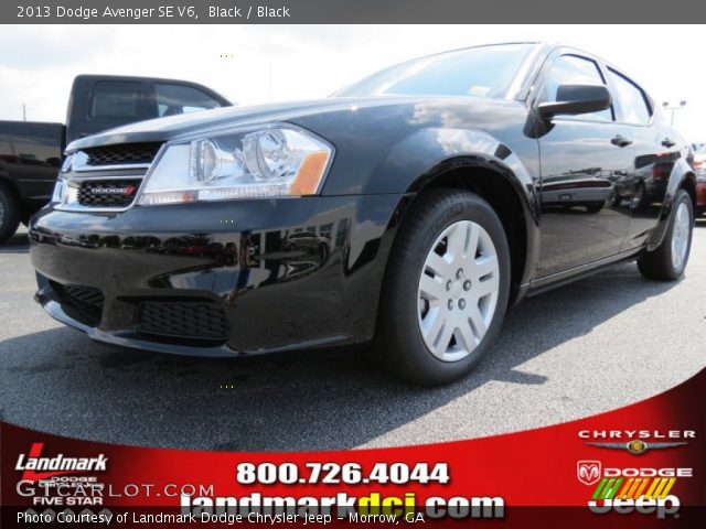 2013 Dodge Avenger SE V6 in Black