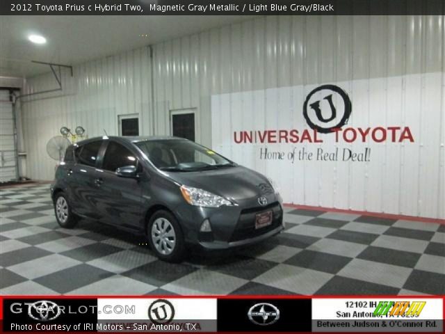 2012 Toyota Prius c Hybrid Two in Magnetic Gray Metallic