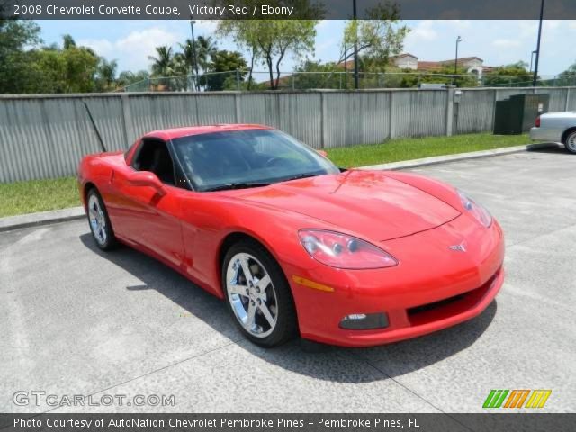 2008 Chevrolet Corvette Coupe in Victory Red