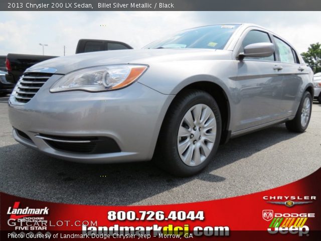 2013 Chrysler 200 LX Sedan in Billet Silver Metallic