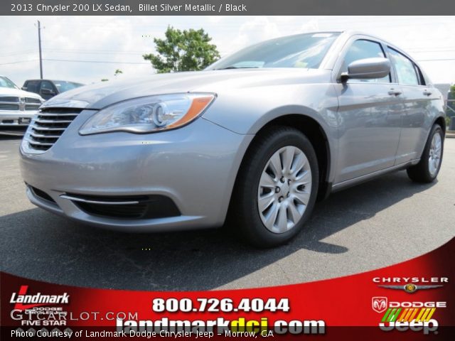 2013 Chrysler 200 LX Sedan in Billet Silver Metallic
