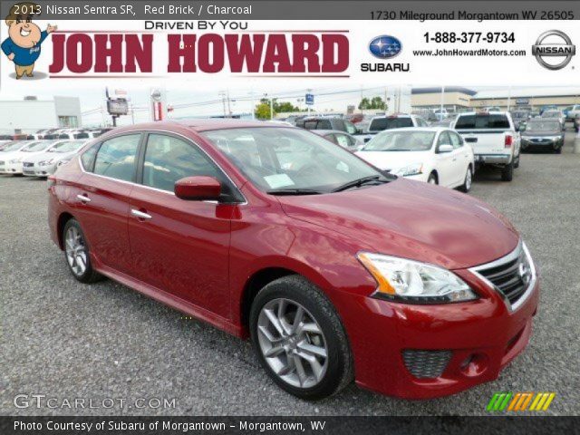 2013 Nissan Sentra SR in Red Brick