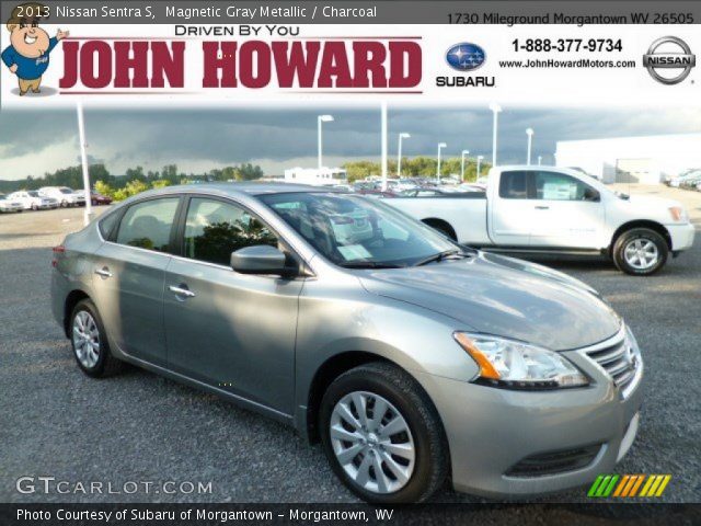 2013 Nissan Sentra S in Magnetic Gray Metallic