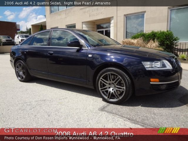 2006 Audi A6 4.2 quattro Sedan in Night Blue Pearl