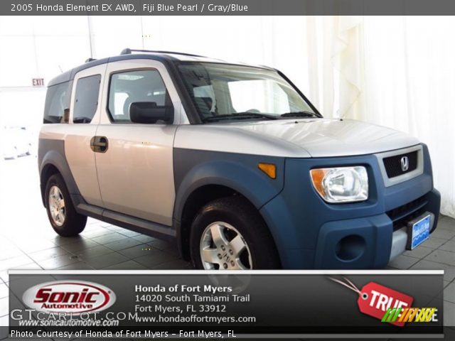 2005 Honda Element EX AWD in Fiji Blue Pearl