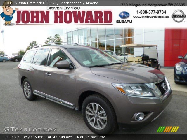 2013 Nissan Pathfinder SL 4x4 in Mocha Stone