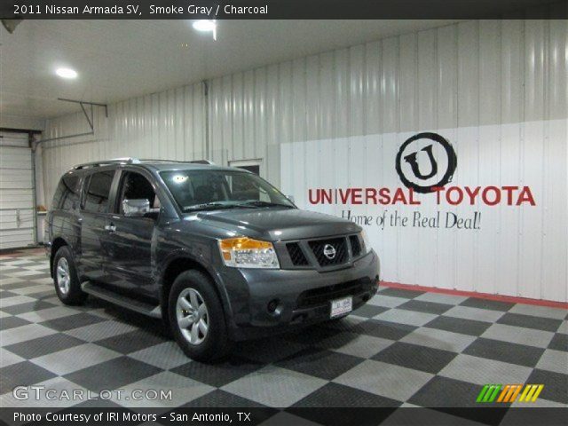 2011 Nissan Armada SV in Smoke Gray